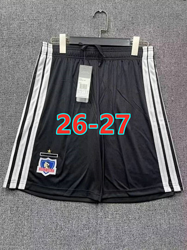 26-27 Colo-Colo Home Fans Version Shorts S-2XL
