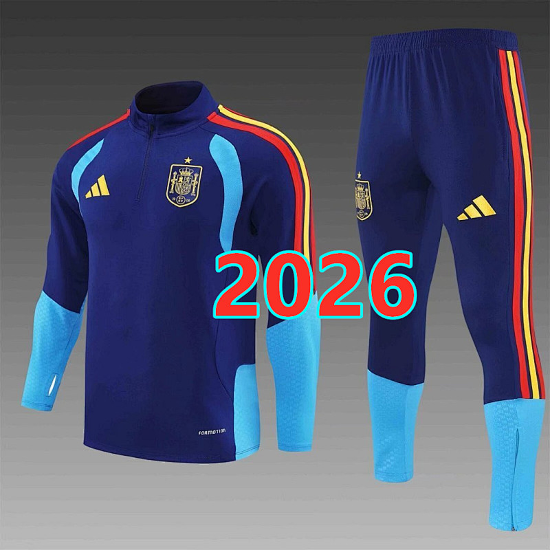 Spain Long Sleeve Tracksuit S-2XL