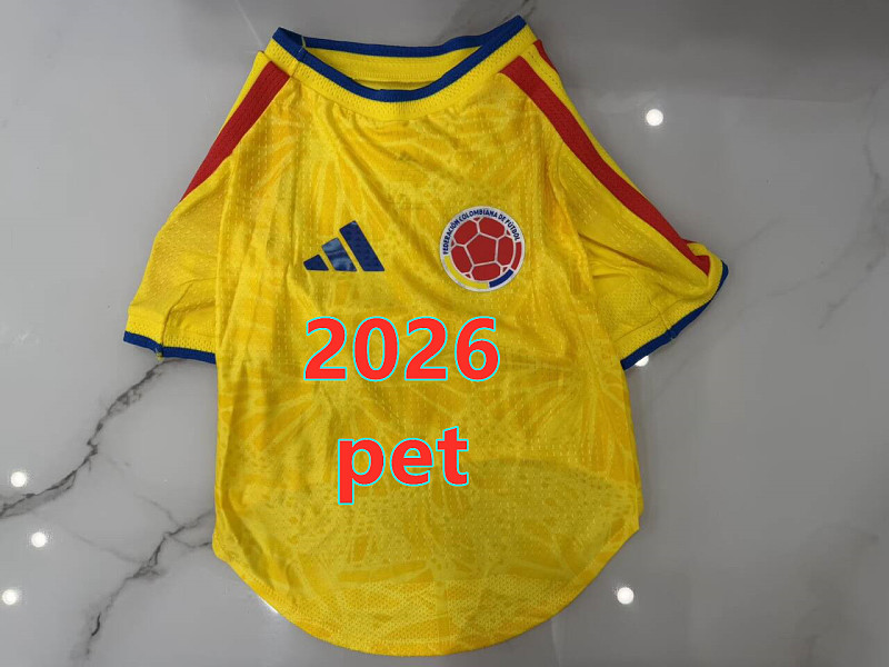 Colombia Home Pet Jersey S-2XL