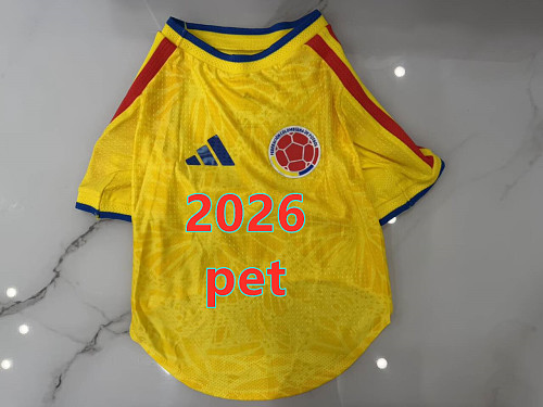 Colombia Home Pet Jersey S-2XL