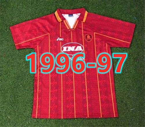 Roma Retro TopThai Quality Home Jersey S-2XL