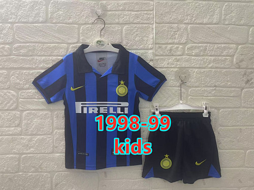 Inter Milan Home Retro Kids Jersey+shorts 16 -28