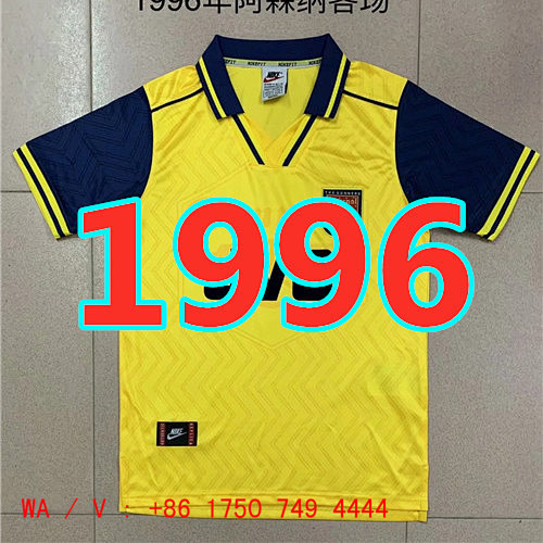 Arsenal Retro TopThai Quality Away Jersey S-2XL