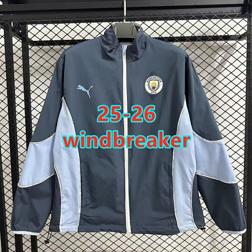 25-26 Manchester City Both Windbreaker S-3XL