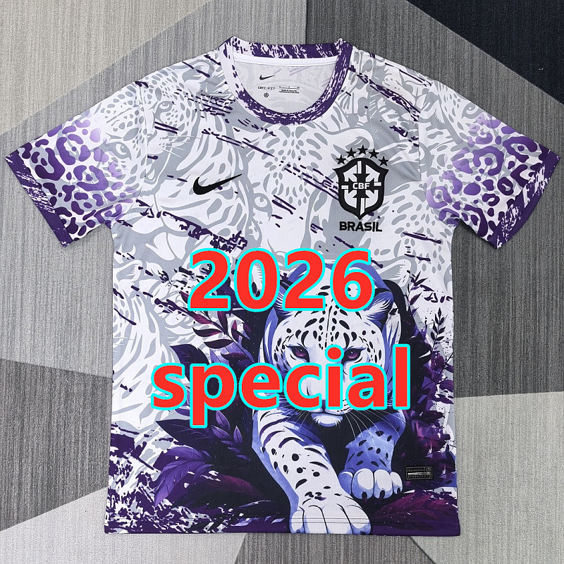 Brazil Special Fans Version Jersey S-2XL