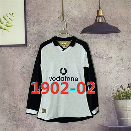 Manchester Unitedretro Long Sleeve Jersey S-2XL