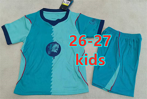 26-27 Barcelona Third Kids Jersey+shorts Kit 16 -28