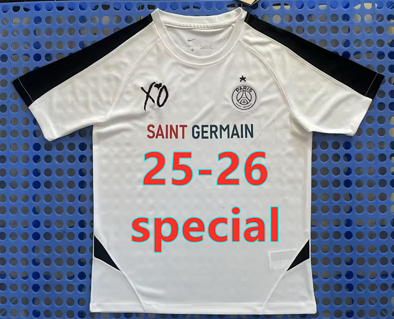 Balenciaga 25-26 Paris Psg Special Fans Version Jersey S-2XL XO