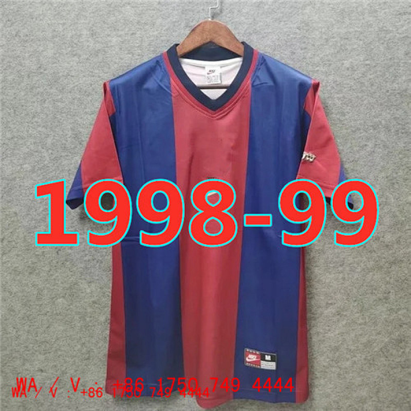 Barcelona Retro TopThai Quality Jersey S-2XL