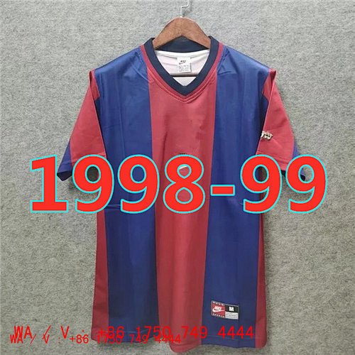 Barcelona Retro TopThai Quality Jersey S-2XL