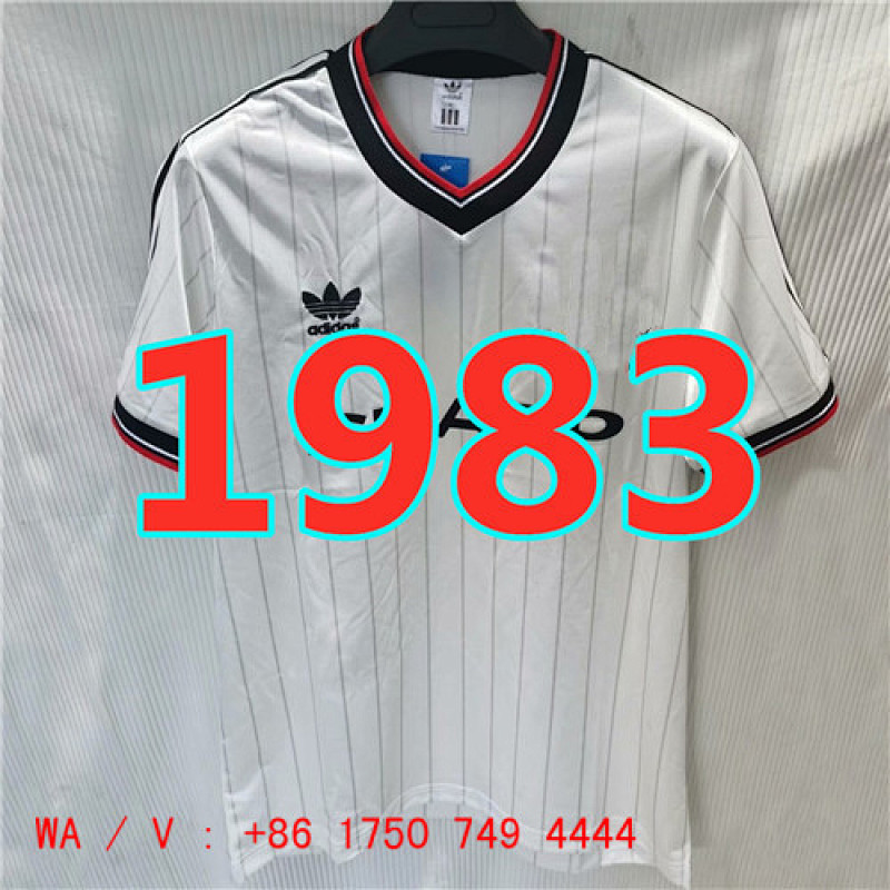 Manchester United Retro1983 TopThai Quality Home Jersey S-2XL