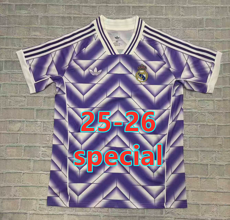 25-26 Real Madrid Special Fans Version Jersey S-4XL