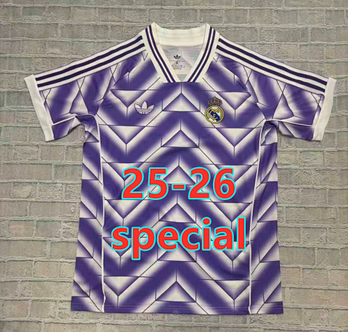 25-26 Real Madrid Special Fans Version Jersey S-4XL