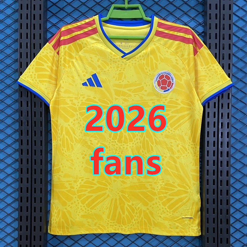 Colombia Home Fans 32 Teams Jersey S-4XL 32