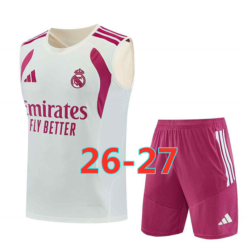 26-27 Real Madrid Vest Tracksuit S-2XL