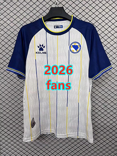 Bosnia And Herzegovina Away Fans Jersey S-4XL