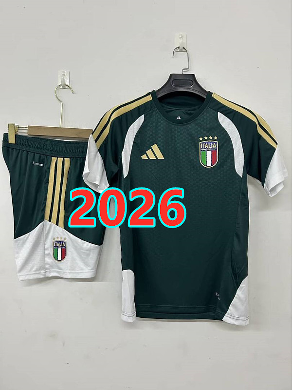Italy Short Sleeve Tracksuit Kit S-3XL