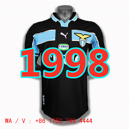 Lazio Retro Away Jersey S-2XL