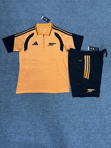 26-27 Arsenal Polo Short Sleeve Tracksuit Kit S-3XL Polo