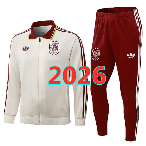 Spain Long Zipper Jacket S-2XL