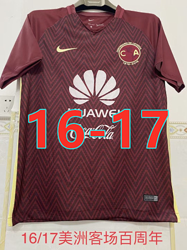 America Retro Away 16-17 Anniversary Jersey S-2XL