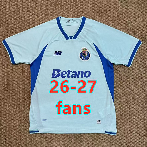 26-27 Porto Third Fans Version Jersey S-4XL