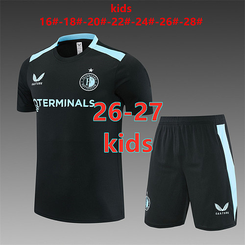26-27 Feyenoord Kids Short Sleeve Tracksuit 16 -28