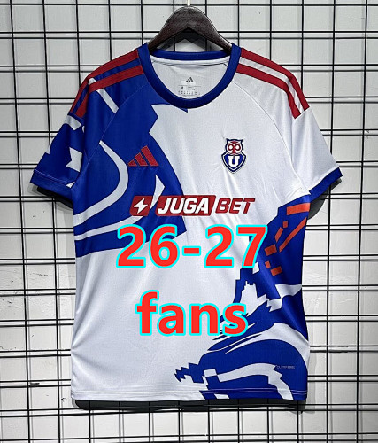 26-27 Universidad De Chile Away Fans Jersey S-4XL