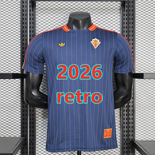 Spain Retro Player Version Jersey S-2XL
