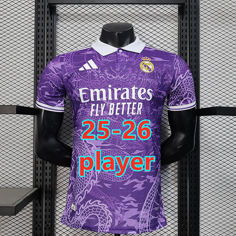25-26 Real Madrid Special Player Version Jersey S-2XL