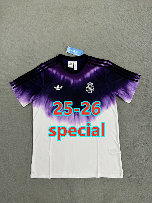 25-26 Real Madrid Special Fans Jersey S-4XL