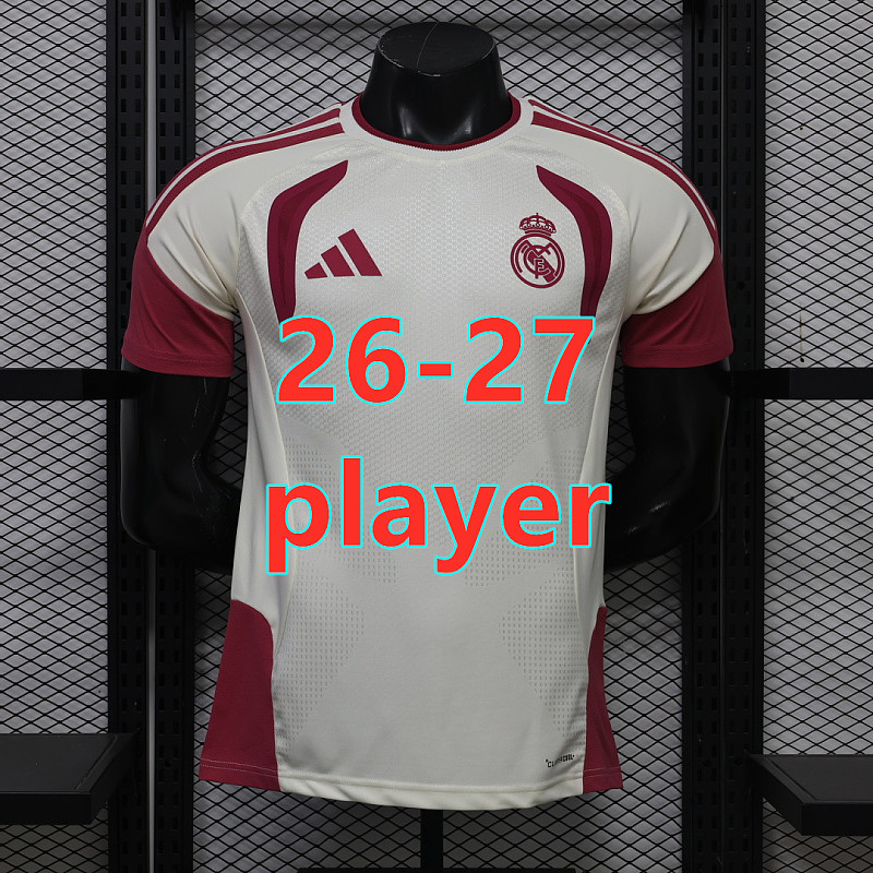 26-27 Real Madrid Training Player Version Jersey S-3XL