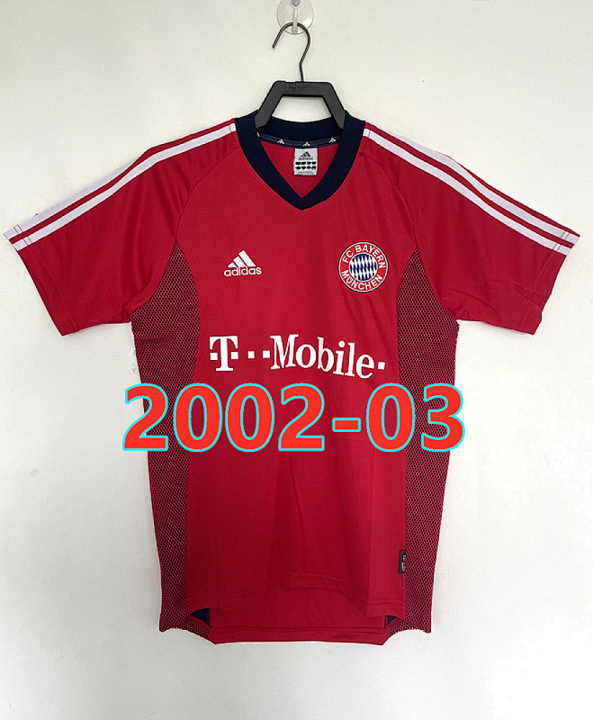 Bayern Home Retro Jersey S-2XL