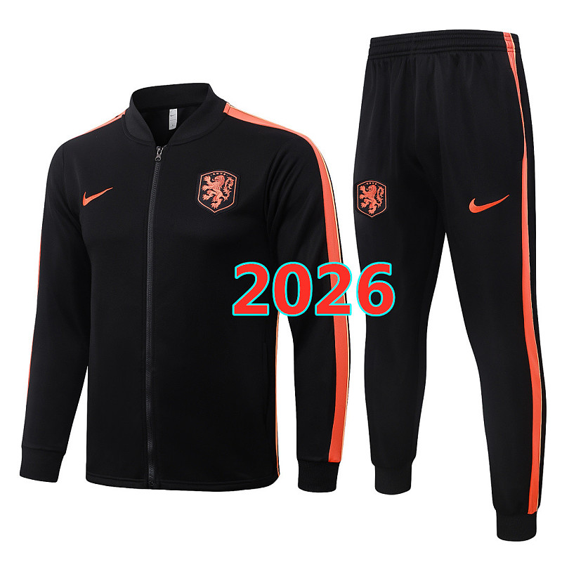 Netherlands Long Zipper Jacket S-2XL