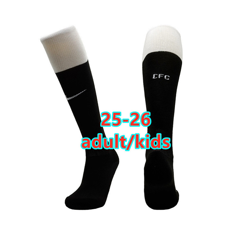 25-26 Chelsea Third Adult Kids Socks