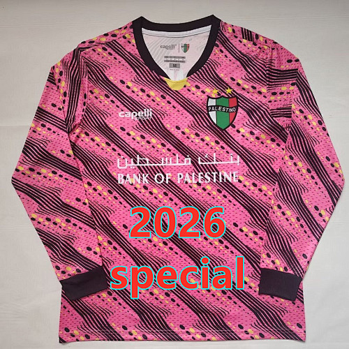 Palestine Special Fans Long Sleeve Jersey S-4XL