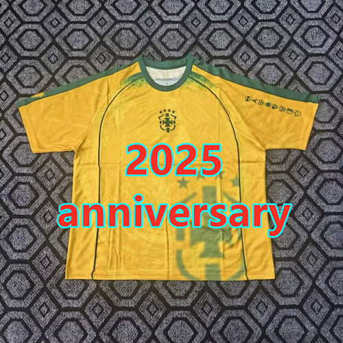 Brazil Anniversary Fans Version Jersey S-2XL