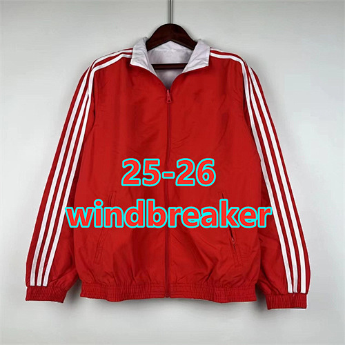 25-26 Bayern Both Embroidery Windbreaker S-2XL