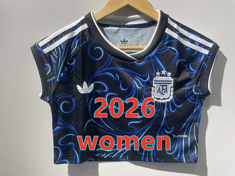 Argentina Away Woman Short Vest S-2XL