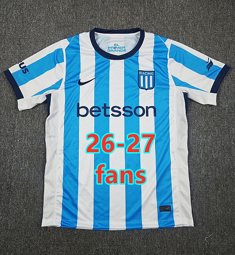 26-27 Avellaneda Home Fans Version Jersey S-4XL