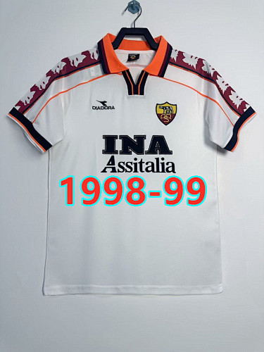 Roma Away Retro Jersey S-2XL
