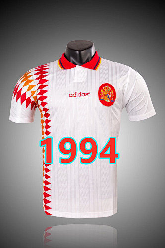 Spain Away Retro Jersey S-2XL