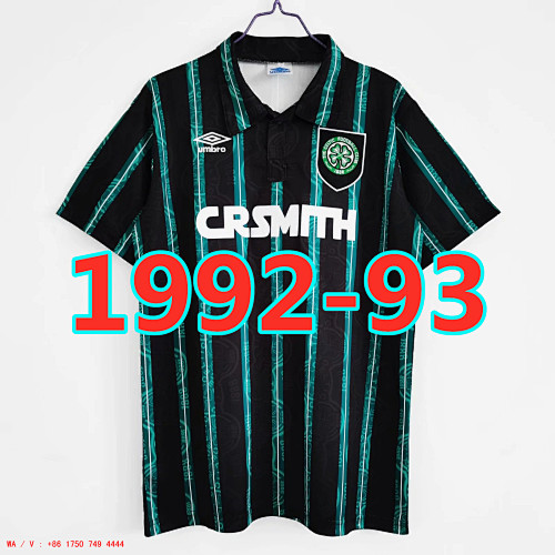 Celtic Retro TopThai Quality Away Jersey S-2XL