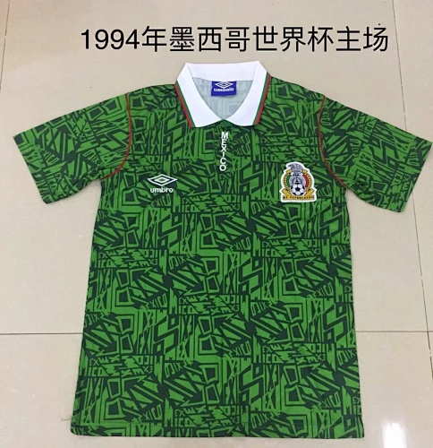 Mexico Home Retro Jerseys S-2XL
