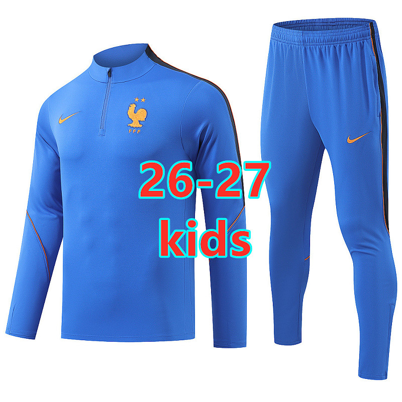 France Kids Long Sleeve Tracksuit 10 -18