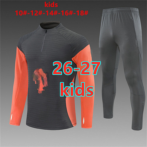 26-27 Bayern Kids Player Long Tracksuit 10- 18
