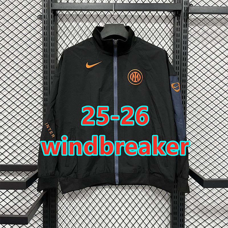 25-26 Inter Milan Windbreaker S-2XL