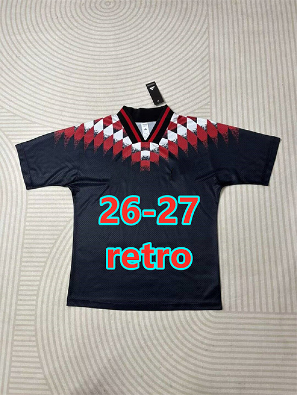 26-27 Manchester United Retro Fans Version Jersey S-2XL