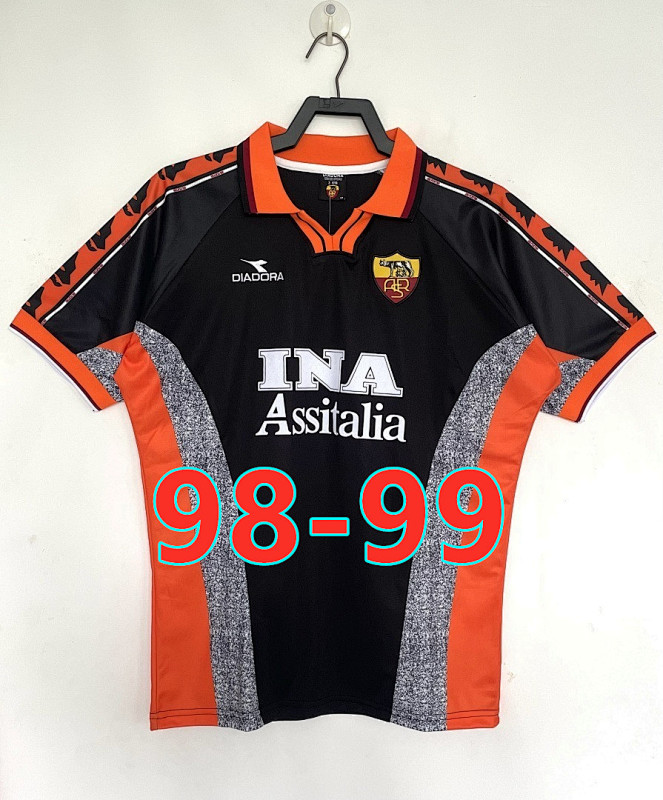 98-99 Roma Third Retro Jersey S-2XL