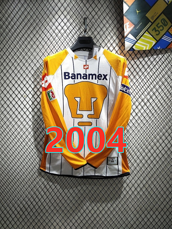 Pumas Unam Home Retro Long Jersey S-2XL